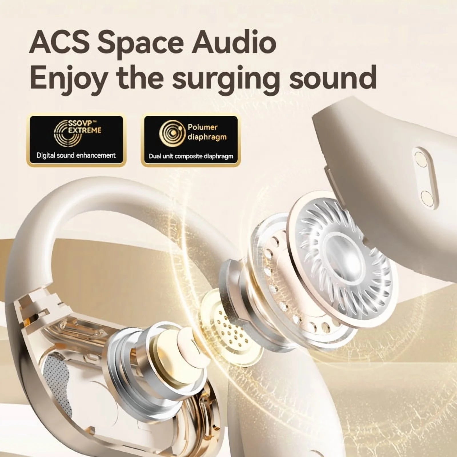 Open-Ear Wireless Earbuds