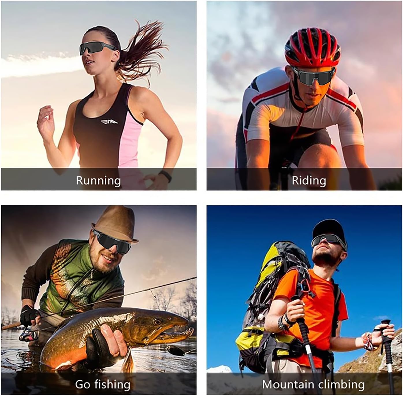 Smart Glasses Polarized Bluetooth Sunglasses