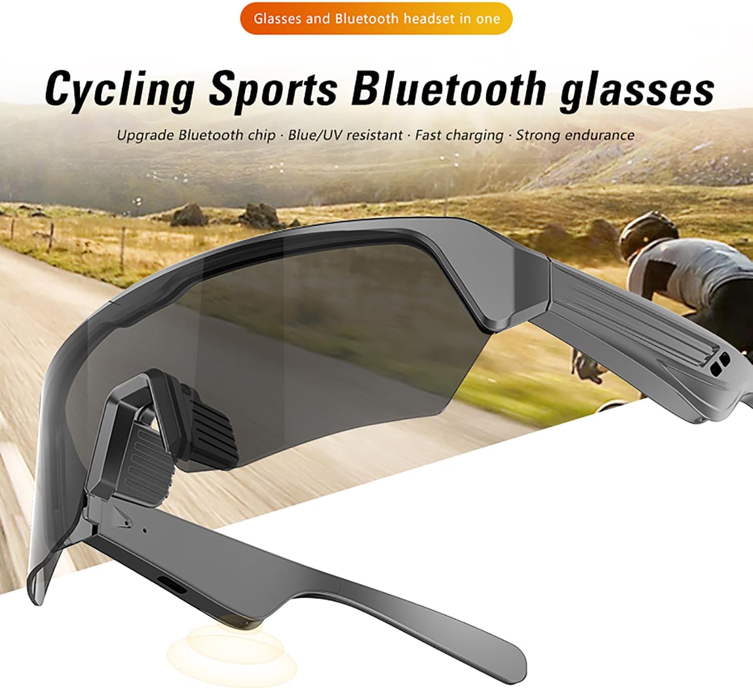 Smart Glasses Polarized Bluetooth Sunglasses