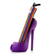 Cinderella Shoe Hair Tools Holder - DEEP Purple