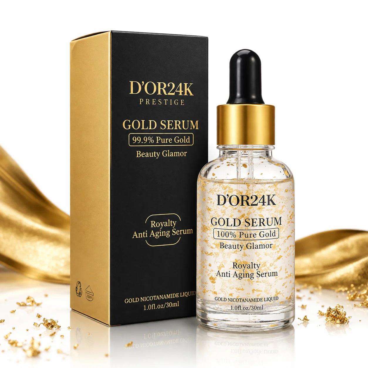 D’OR24K Prestige Pure Gold Serum – Anti Aging & Radiance