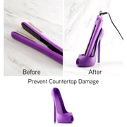 Cinderella Shoe Hair Tools Holder - DEEP Purple