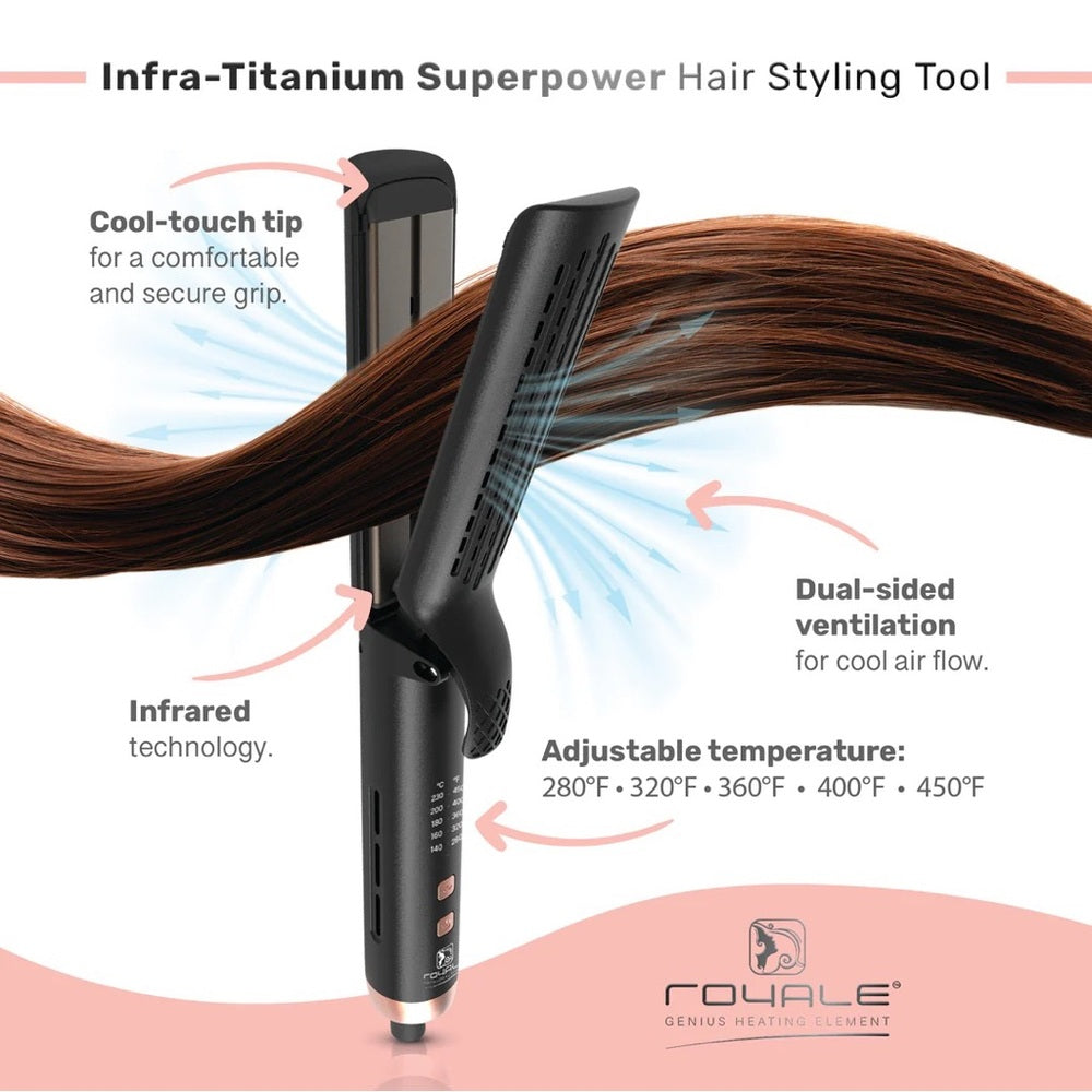 Infra-Titanium Superpower Professional Hair Styling Tool
