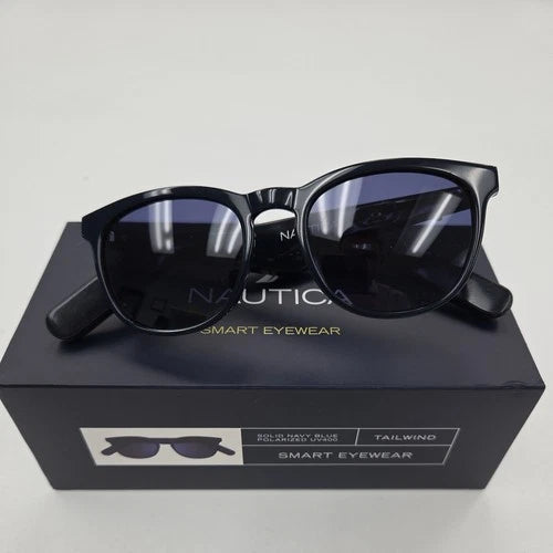 Nautica Smart Sunglasses W/ Lucyd Lyte Cordless Charging Dock