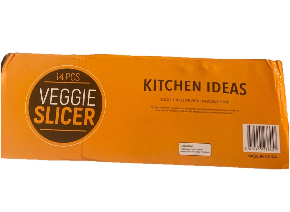 Veggie Slicer-Dices-Grates