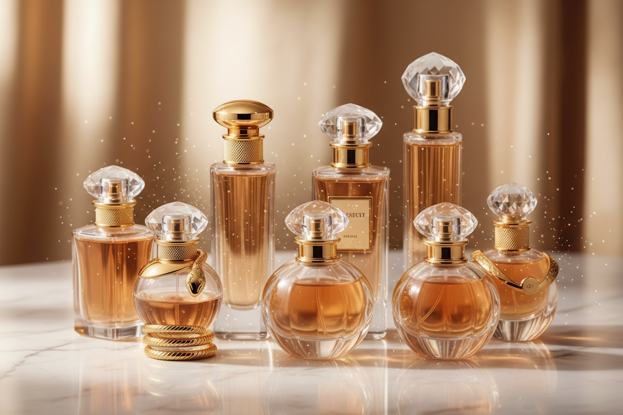 Sophisticated Multiple Fragrance Bottles