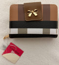 Iconic Bags Plaid Zip Around Wristlet Wallet - NEW