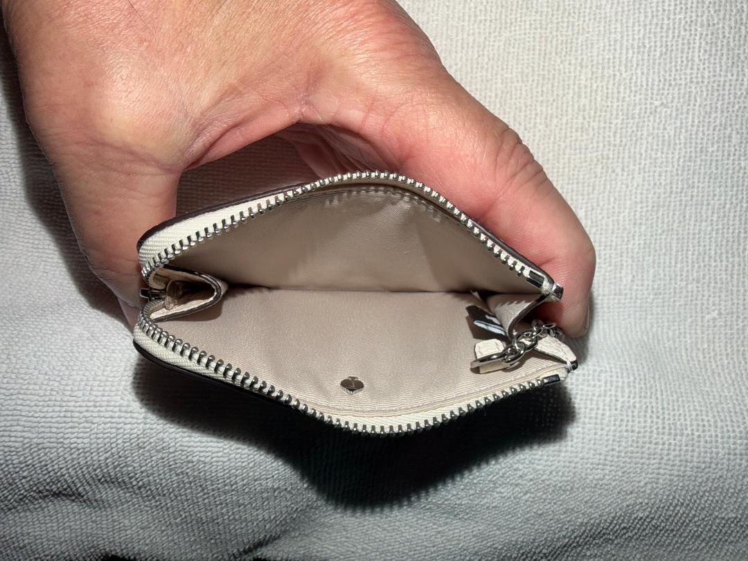 Kate Spade Mini Zip Card Case NEW