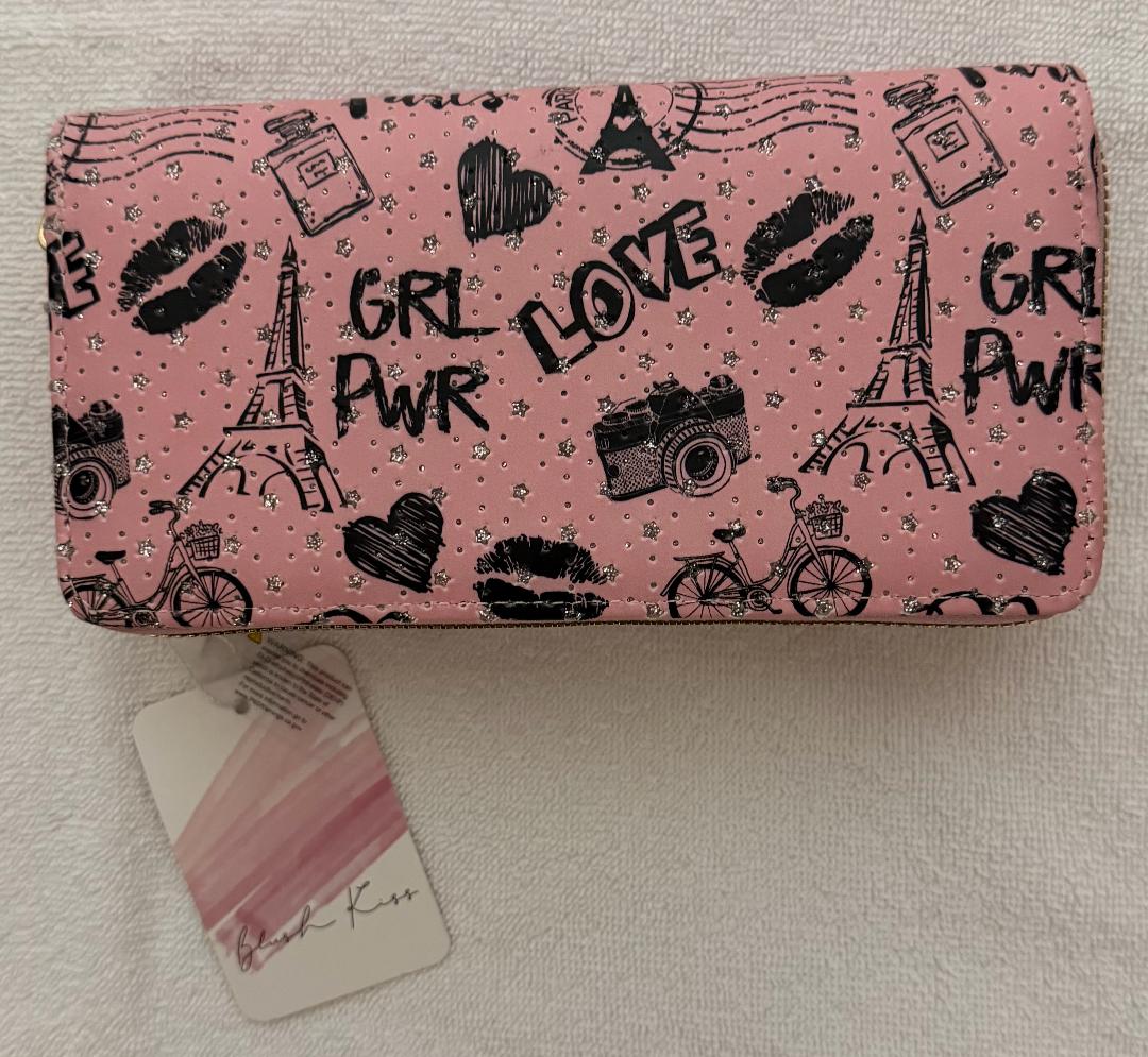 Blush Kiss Wallet - NEW